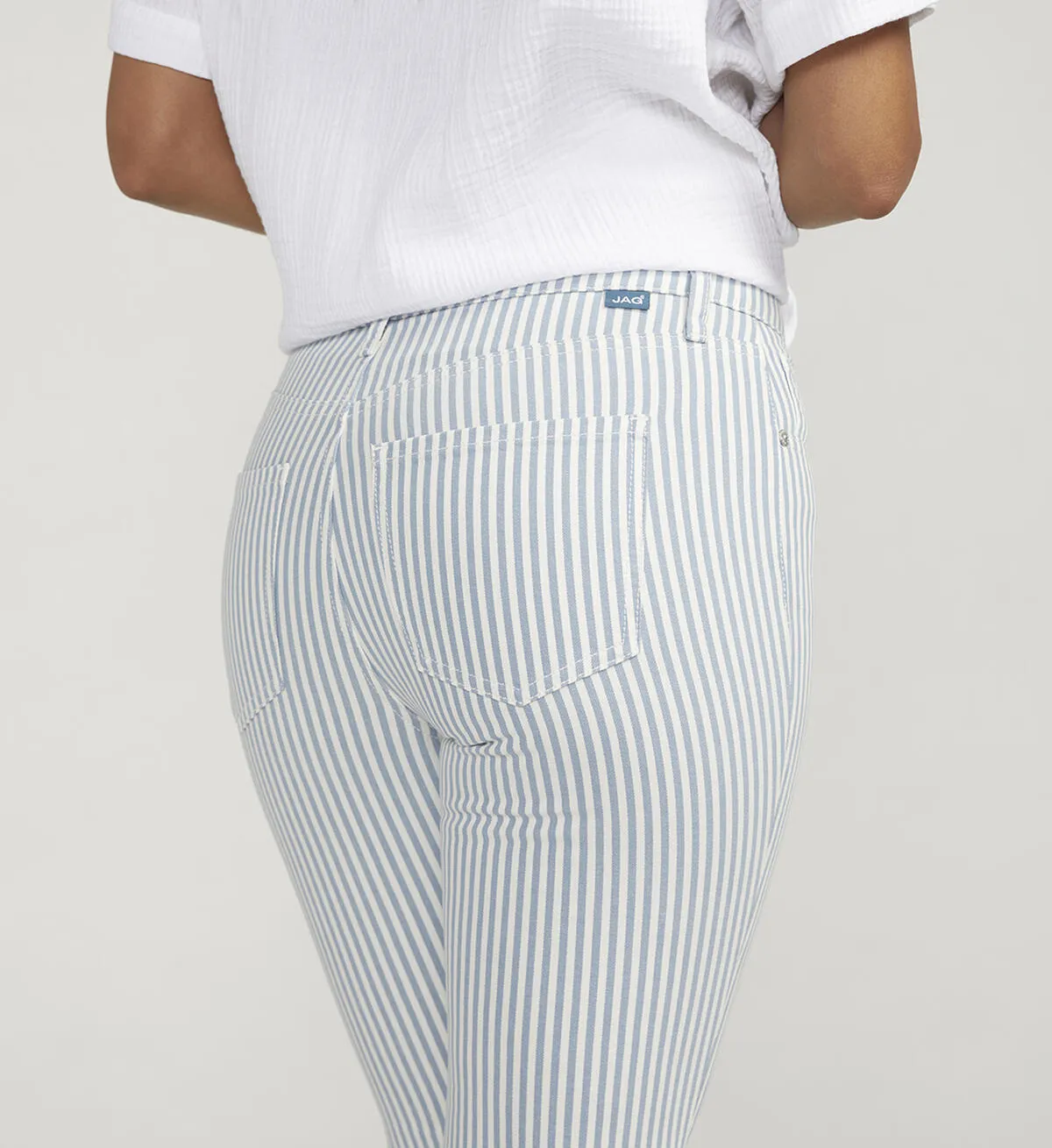 Girlfriend Jean - Carter Railroad Stripe