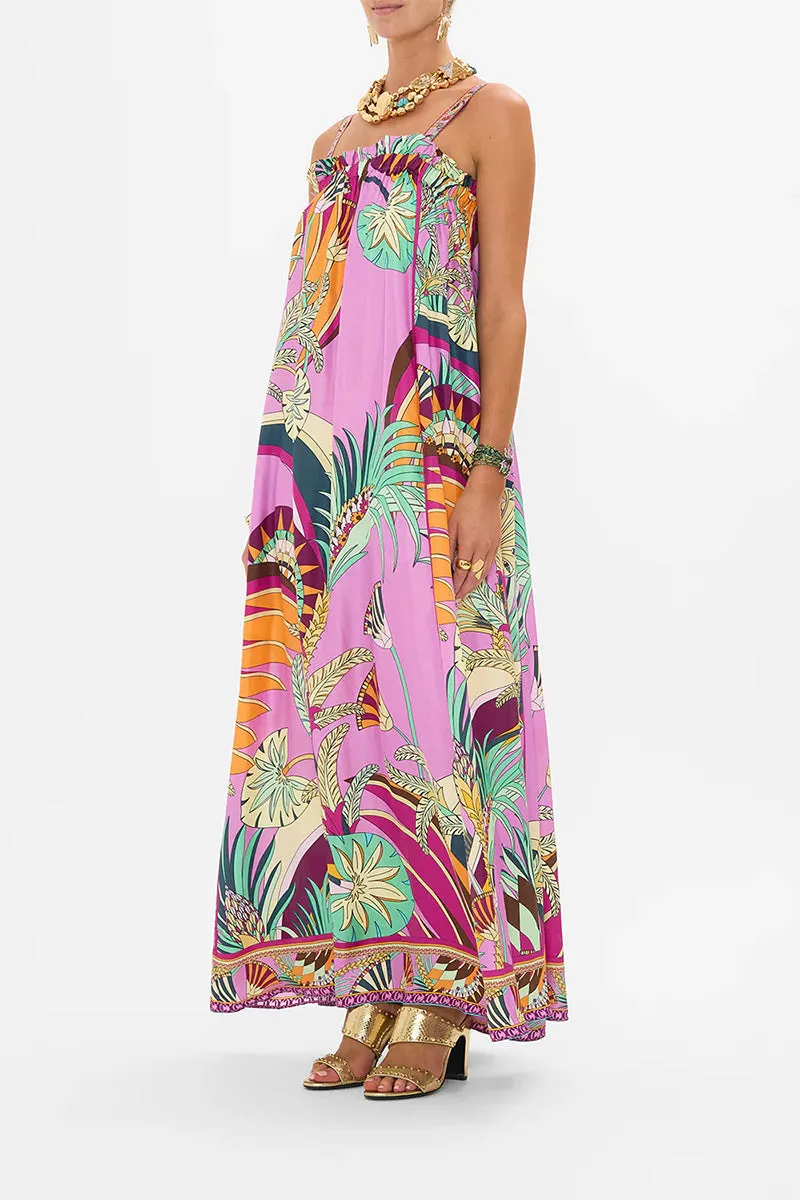 Giza Goddess Wide Strap Sundress