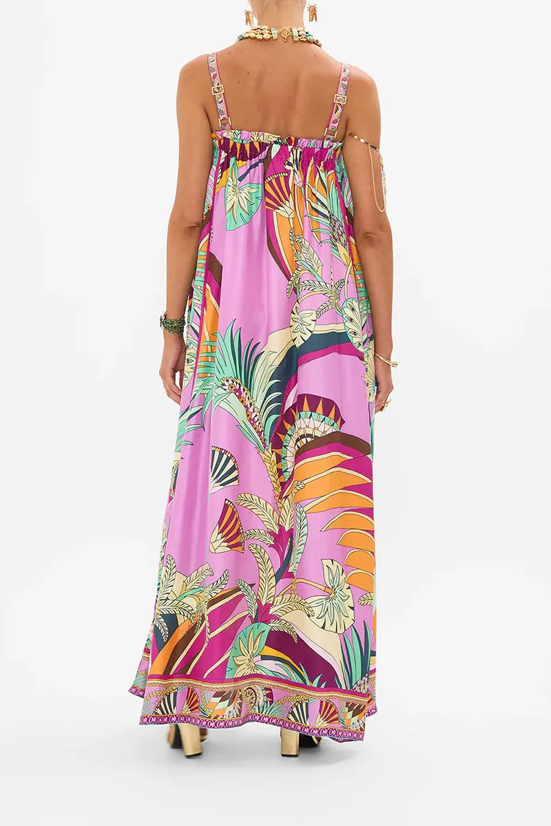 Giza Goddess Wide Strap Sundress