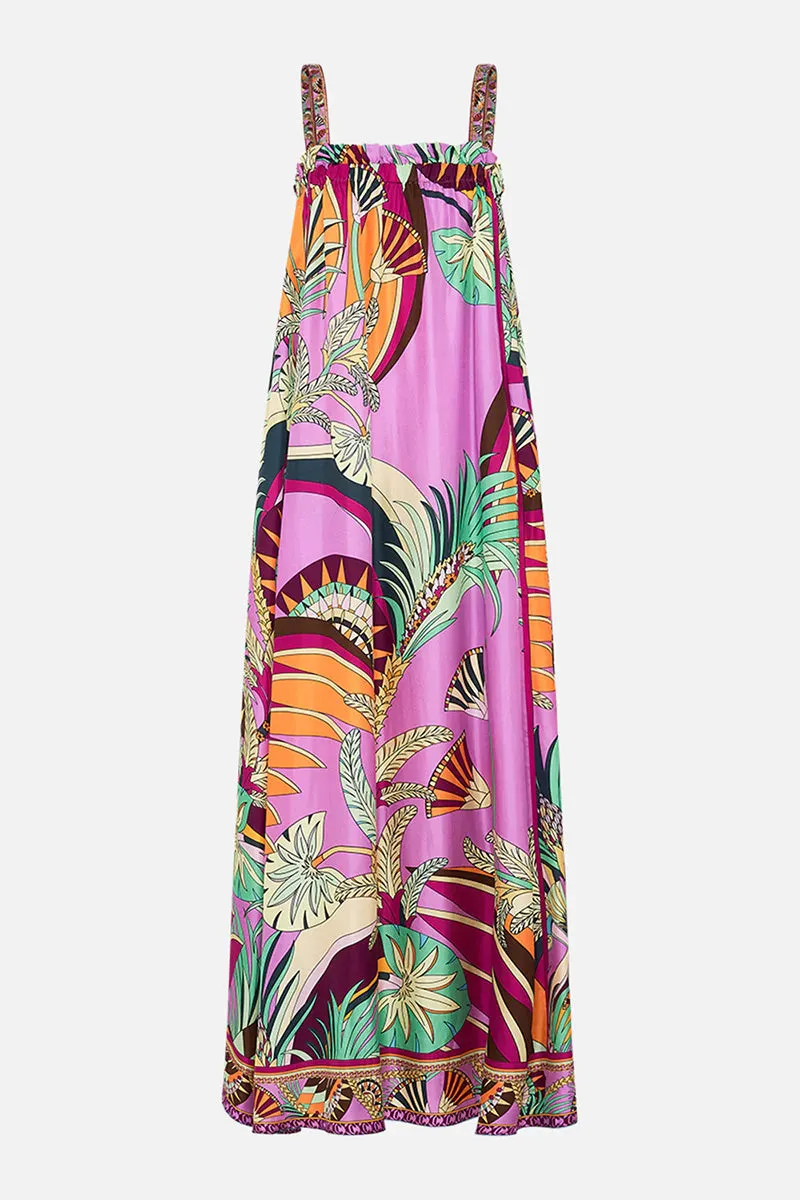 Giza Goddess Wide Strap Sundress