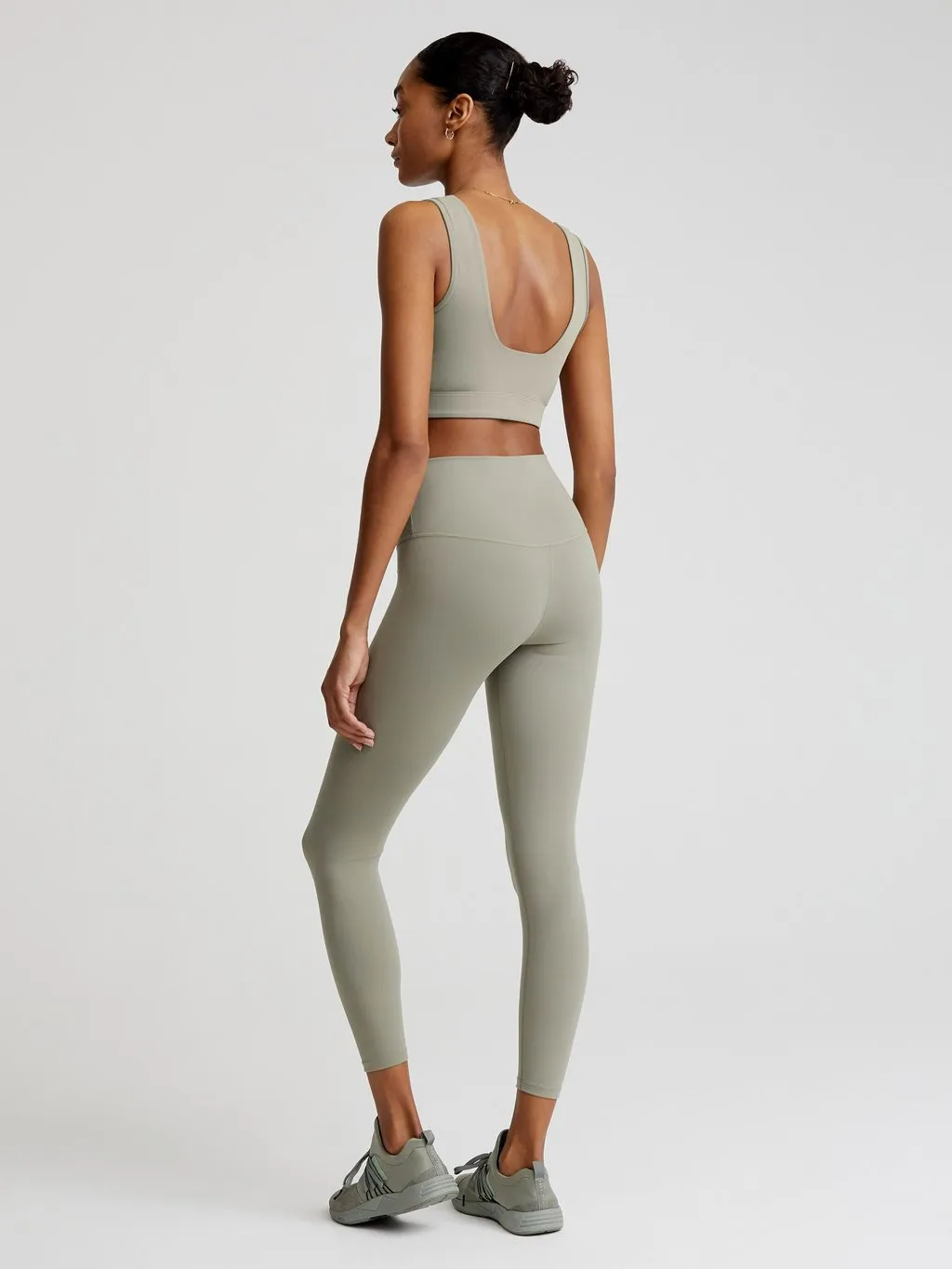 Gravity Grey Always Delta Sports Bra