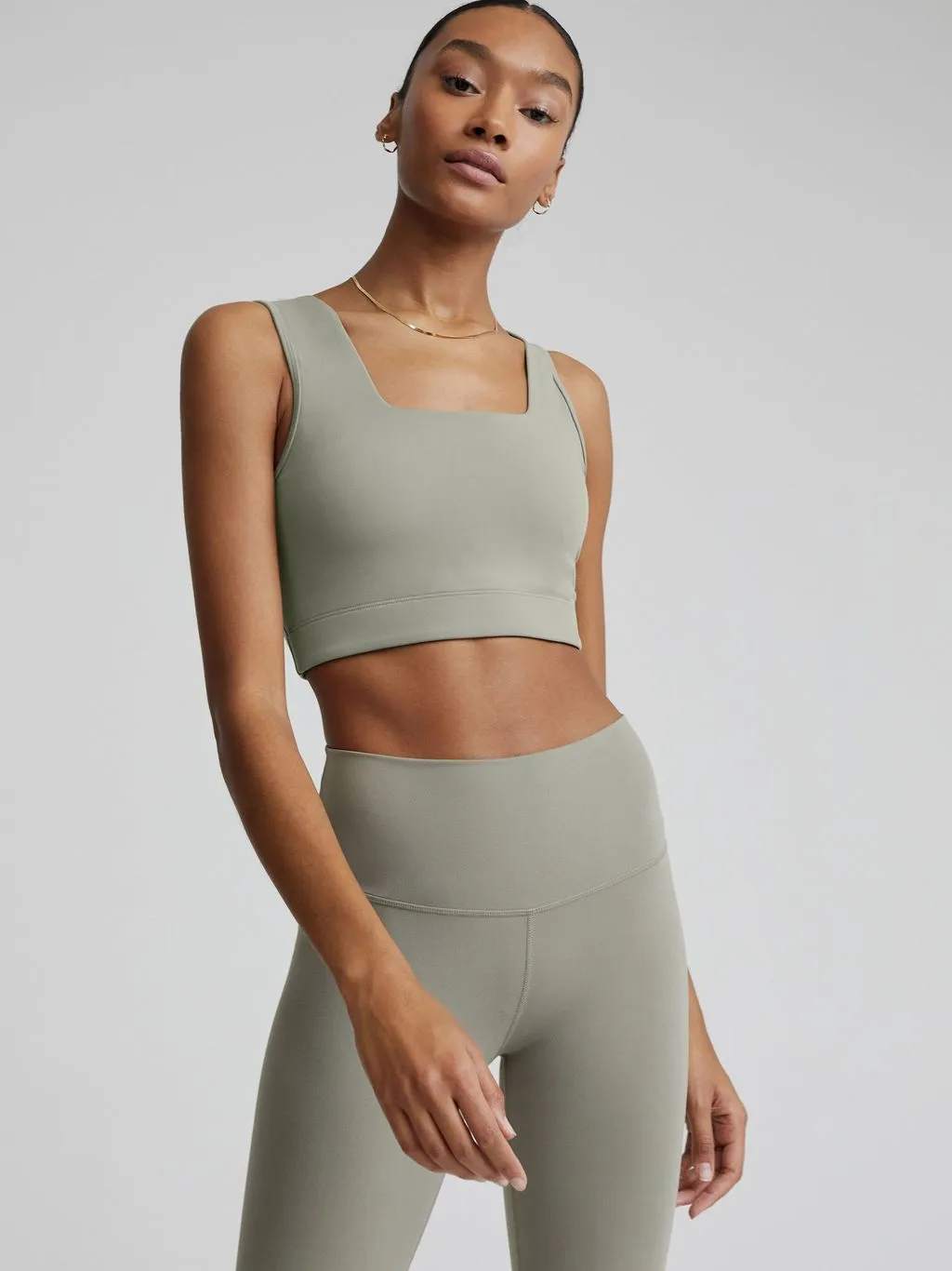 Gravity Grey Always Delta Sports Bra
