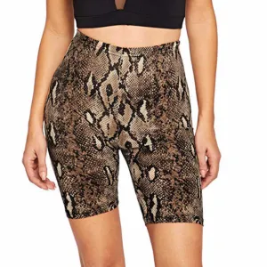High Waist Printed Short Pants