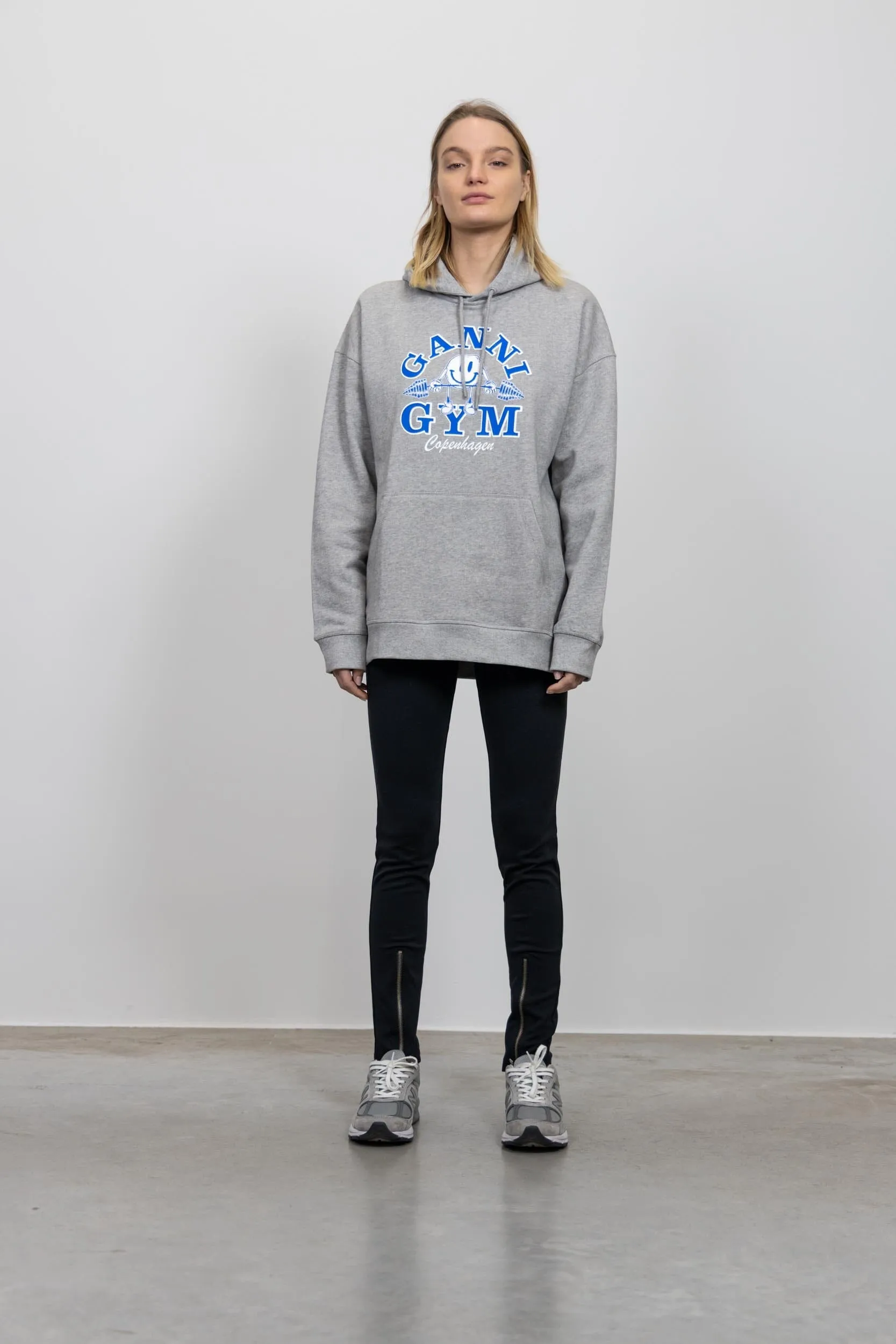 ISOLI OVERSIZED HOODIE WITH LOGO