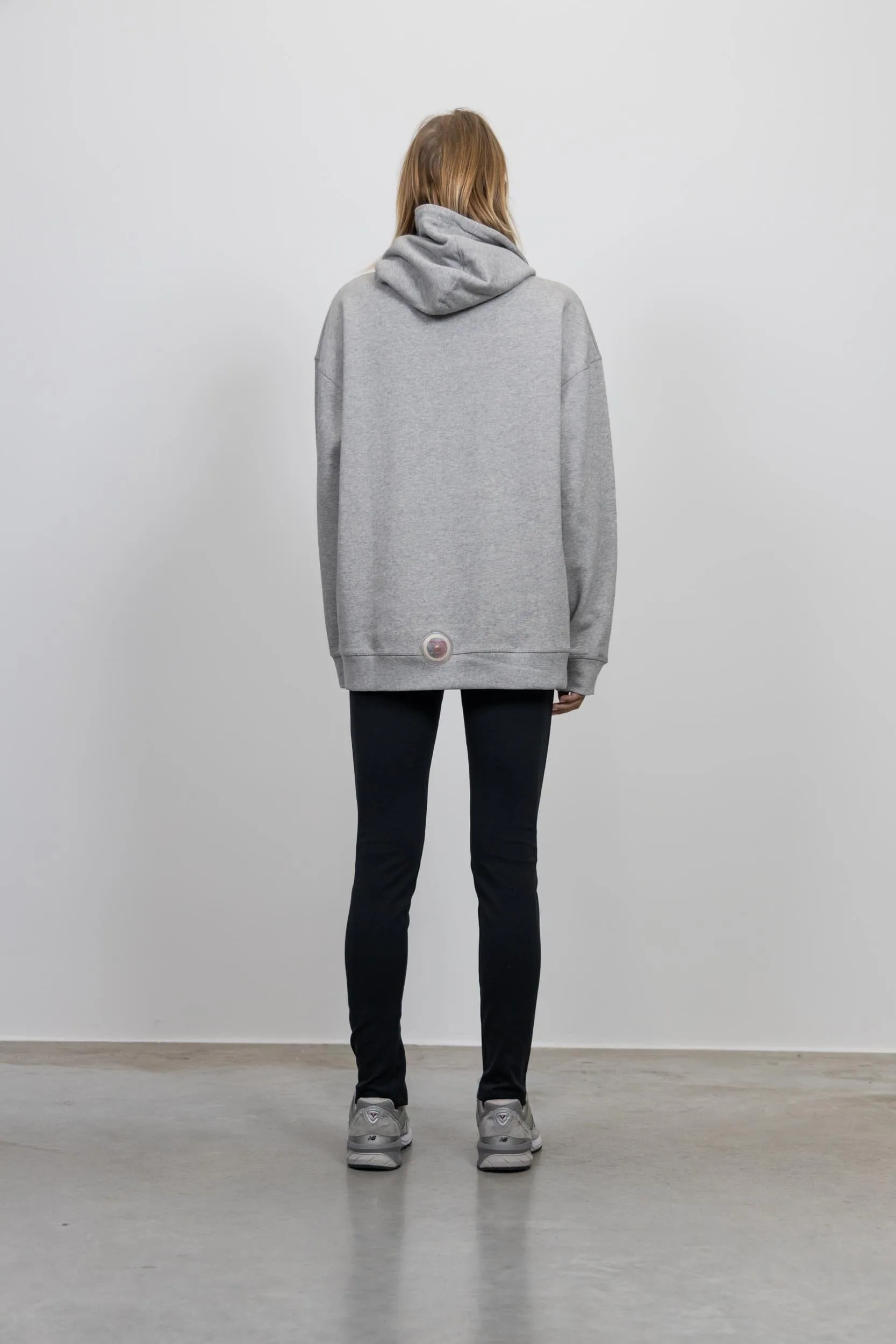 ISOLI OVERSIZED HOODIE WITH LOGO