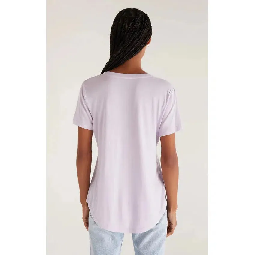 KASEY MODAL V-NECK TEE