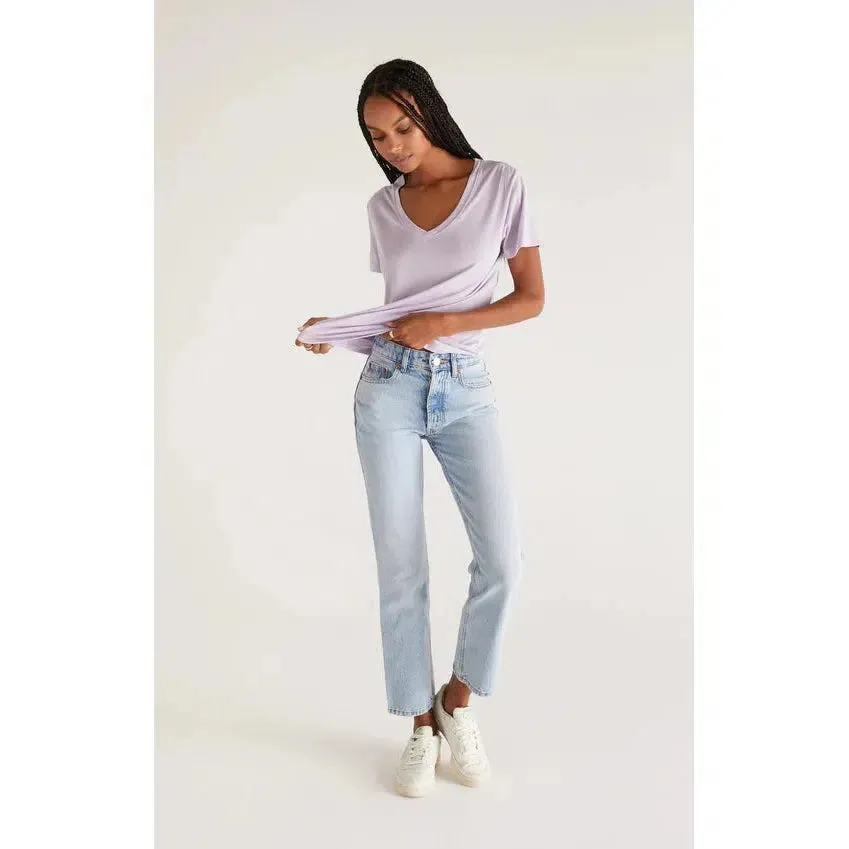 KASEY MODAL V-NECK TEE