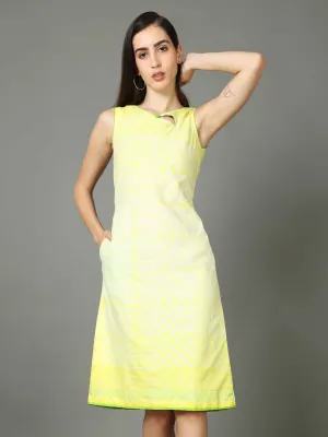 Key-Hole Shift Dress