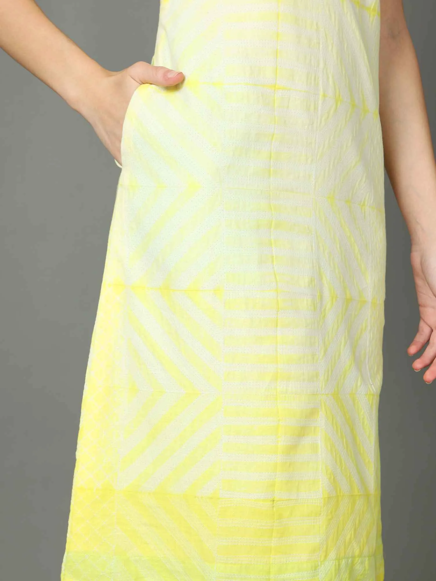 Key-Hole Shift Dress
