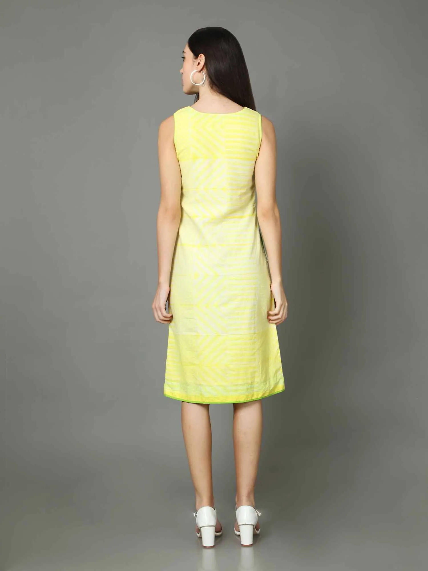 Key-Hole Shift Dress