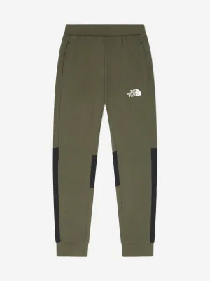 Kids Girl's Brand Logo Printed Joggers,Olive