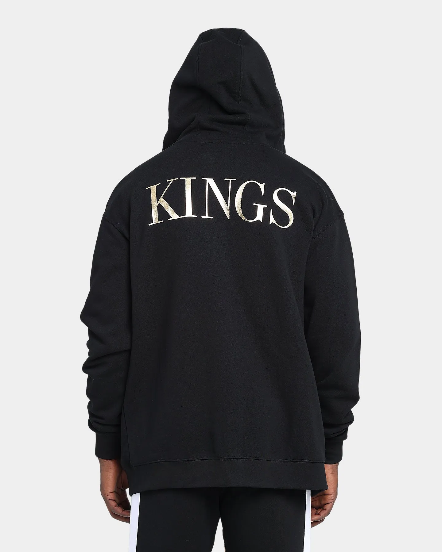 Last Kings Lavish Zip Up Hoodie Black