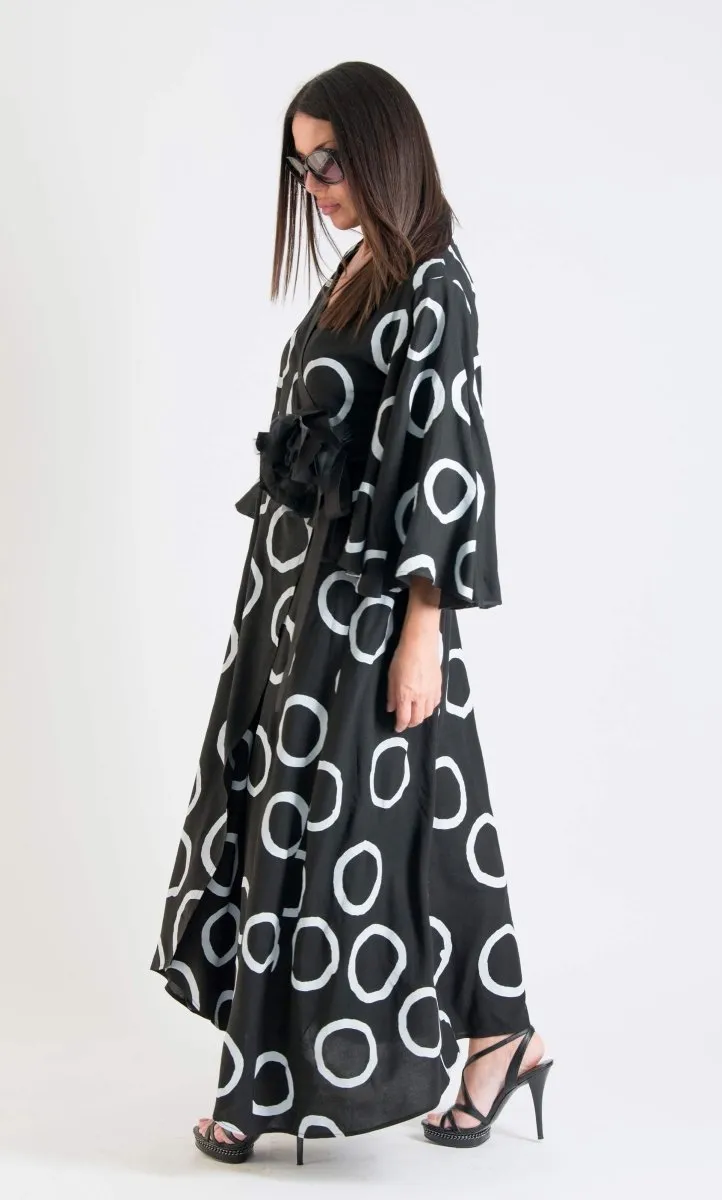 Long Summer Wrap Dress ASTRID