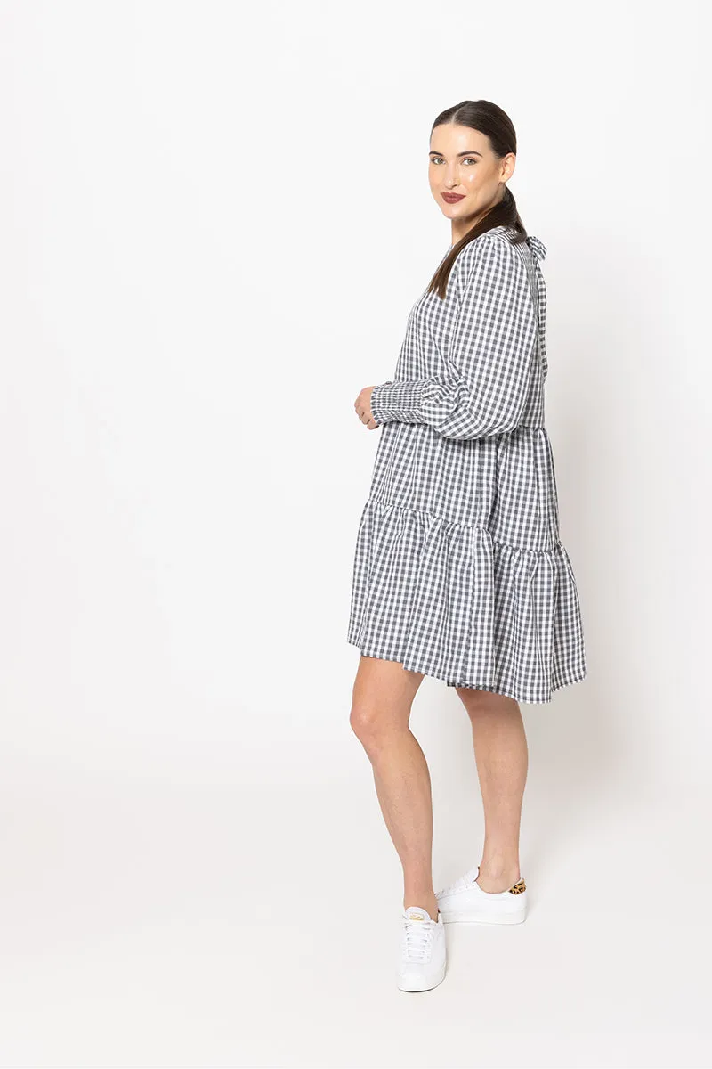 Maddy Dress -Texture Check