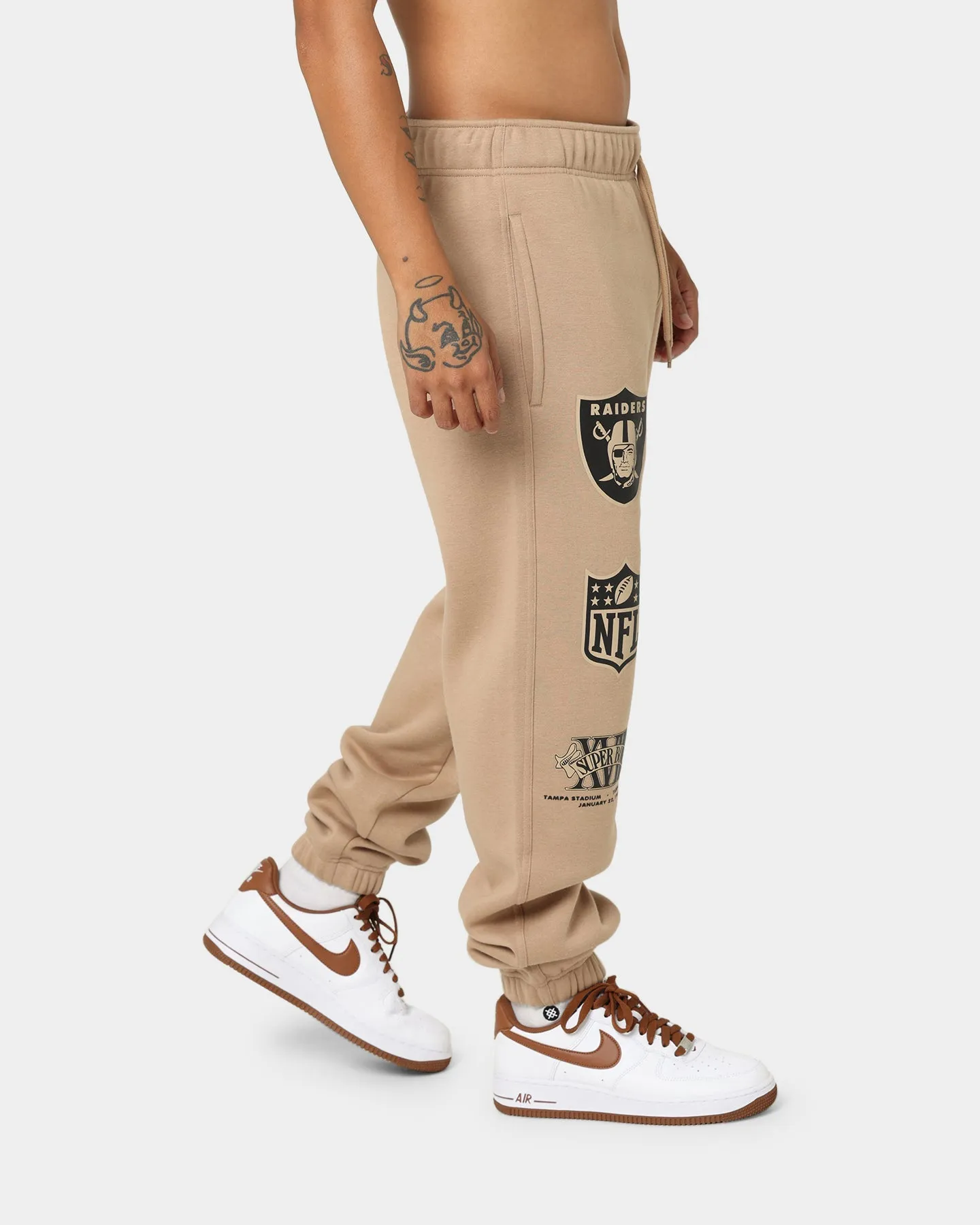 New Era Las Vegas Raiders Multi Logo Pants Tumbleweed
