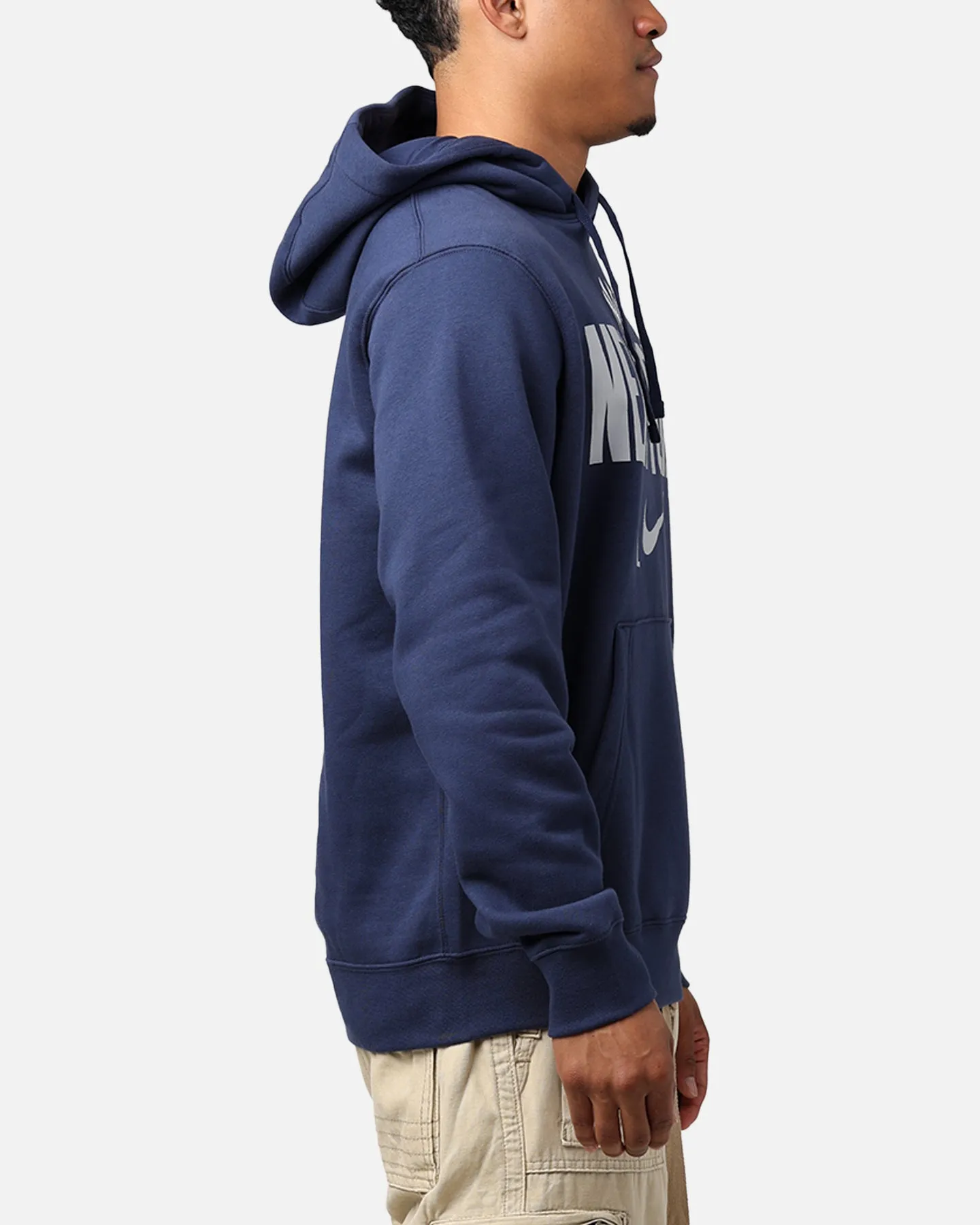 Nike New York Yankees Club Slack Hoodie Midnight Navy