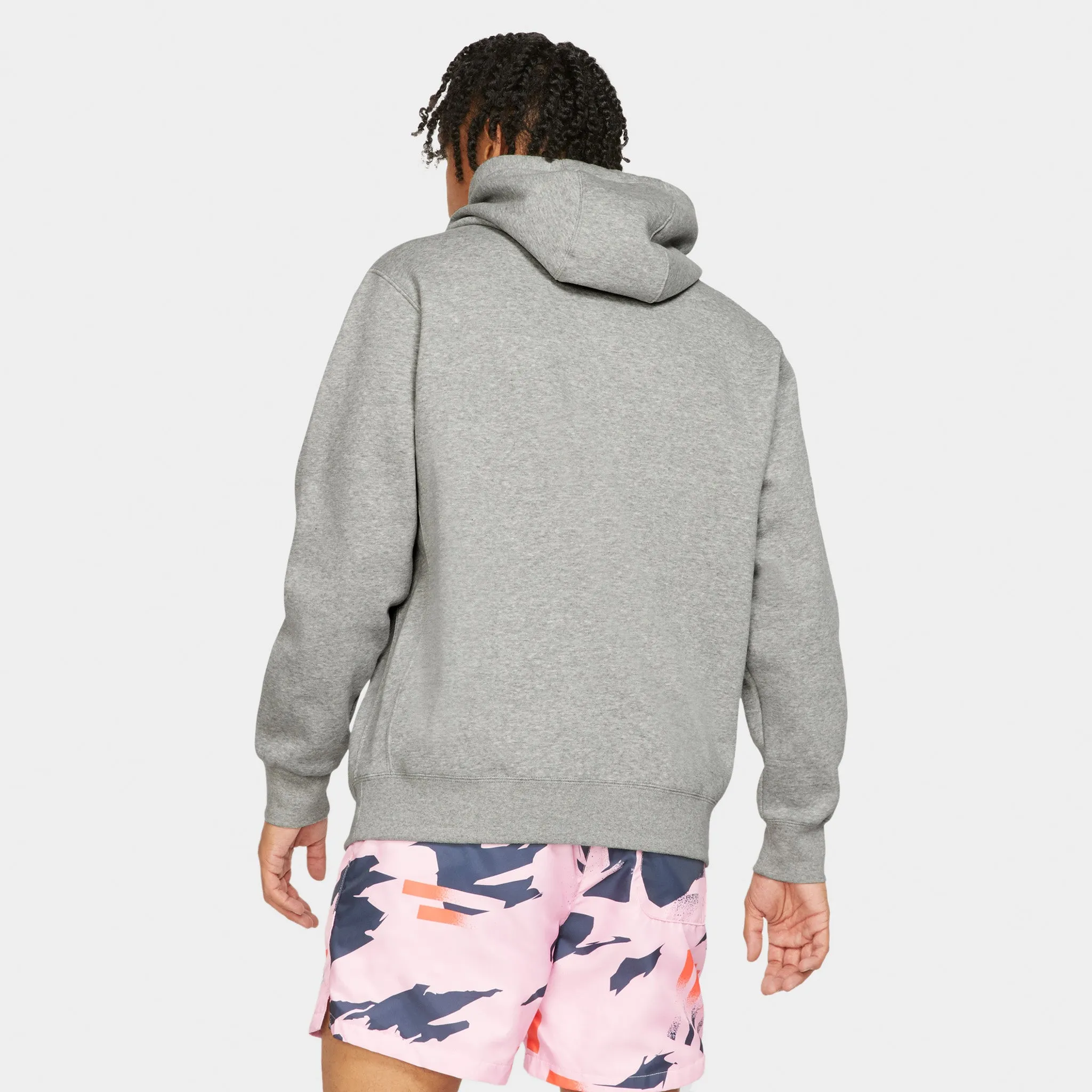 Nike Sportswear Club Fleece Pullover Hoodie / Dark Grey Heather