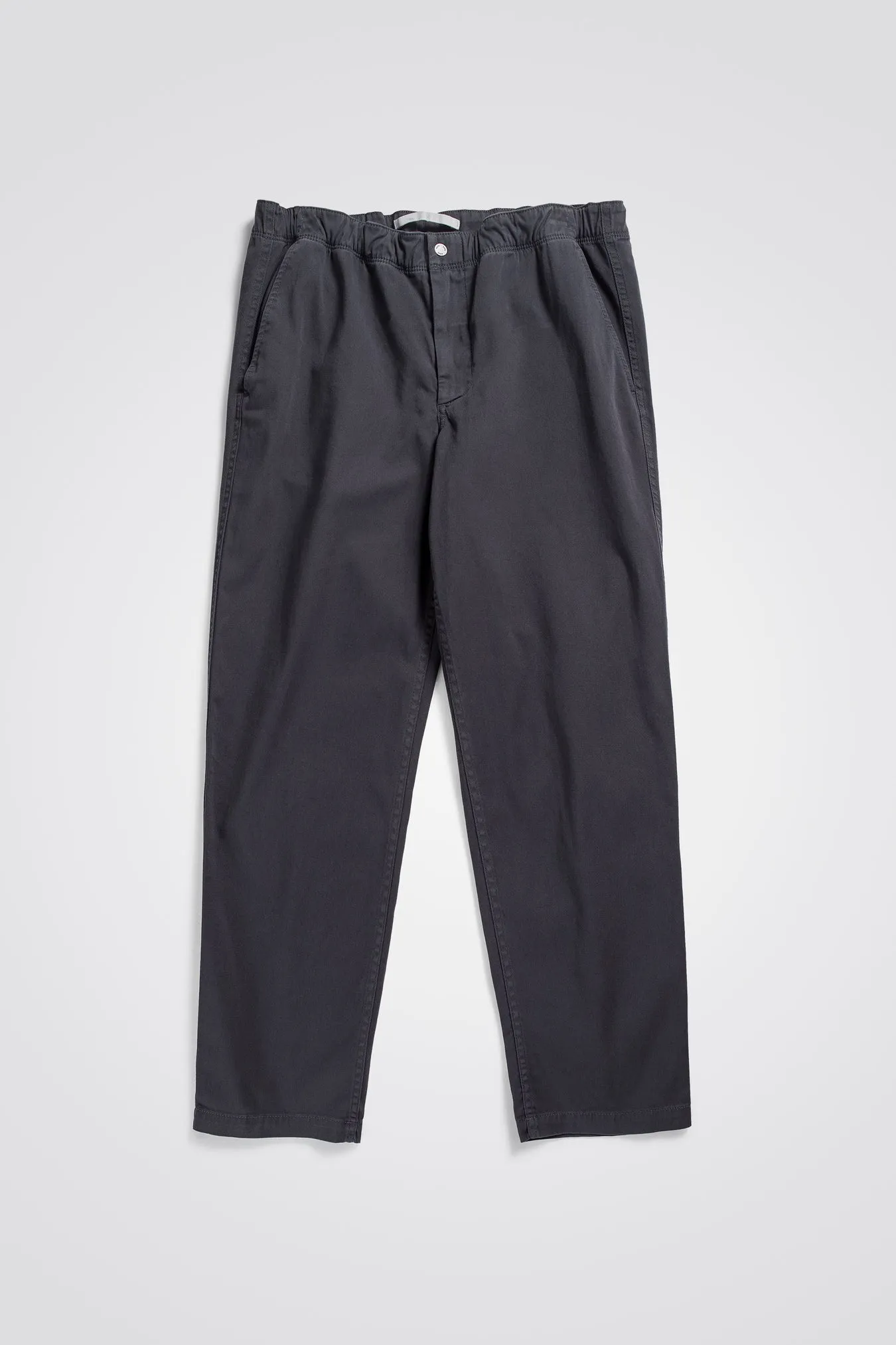 Norse Projects - Ezra Relaxed Organic Stretch Twill Trouser - Slate Grey