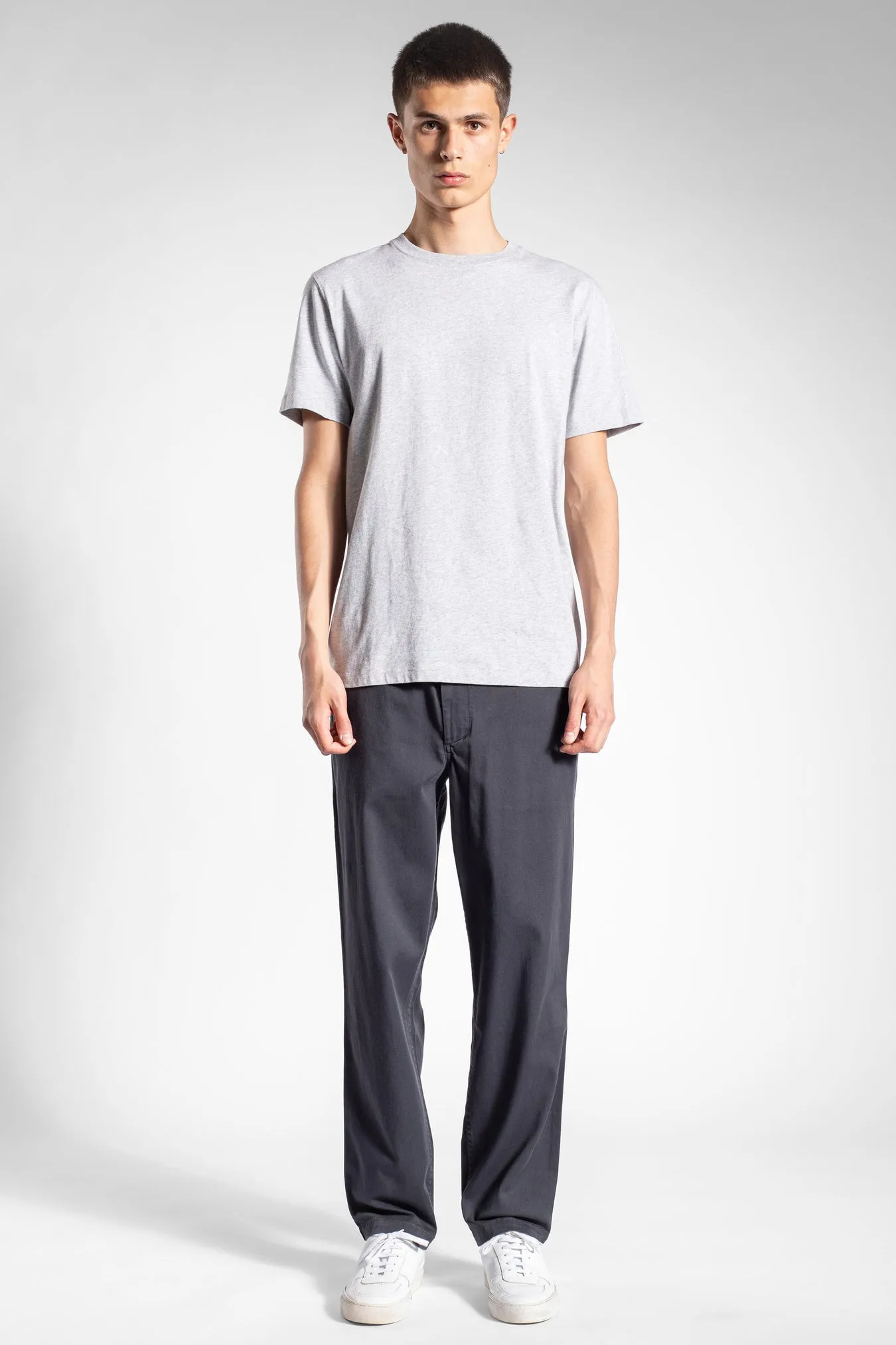 Norse Projects - Ezra Relaxed Organic Stretch Twill Trouser - Slate Grey