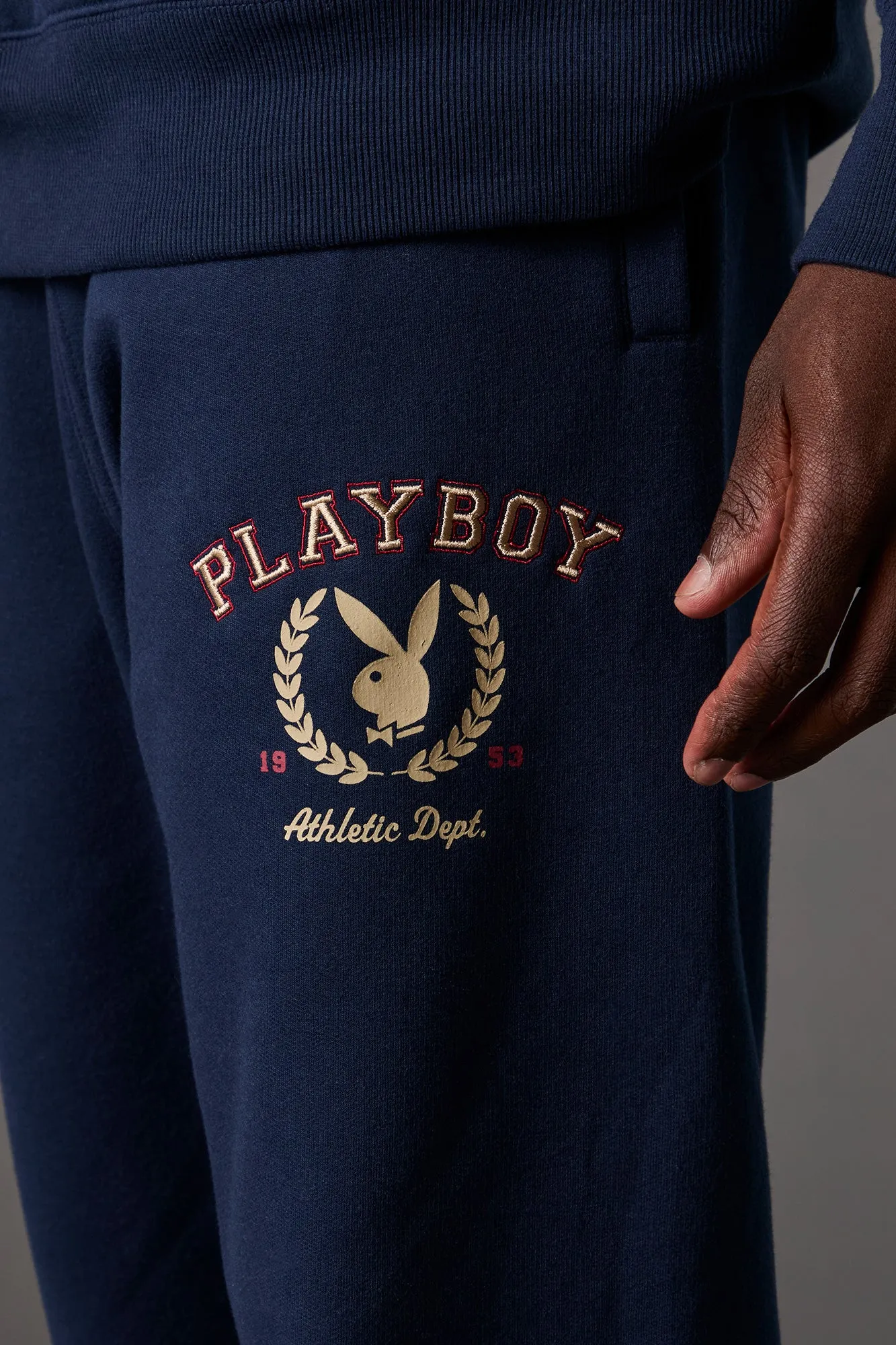 Playboy Embroidered Fleece Jogger