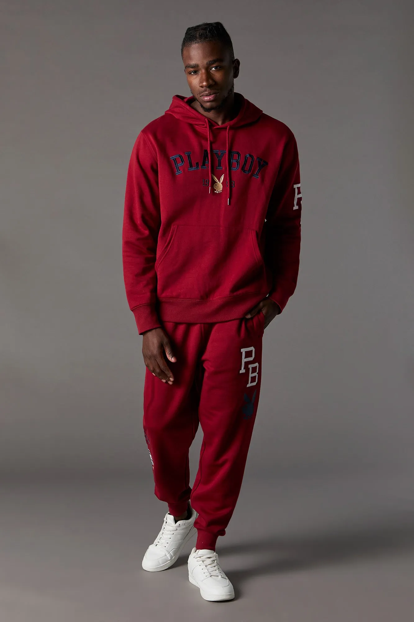 Playboy Embroidered Fleece Jogger