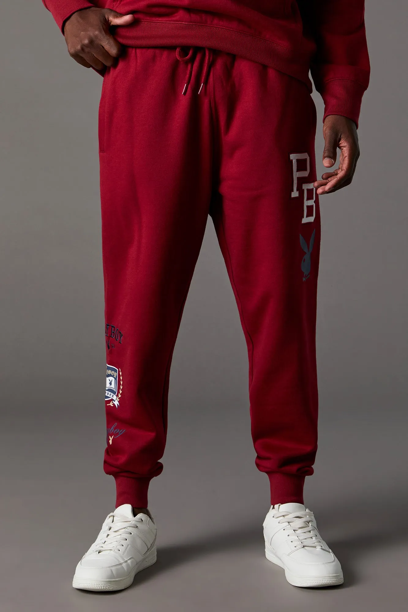 Playboy Embroidered Fleece Jogger