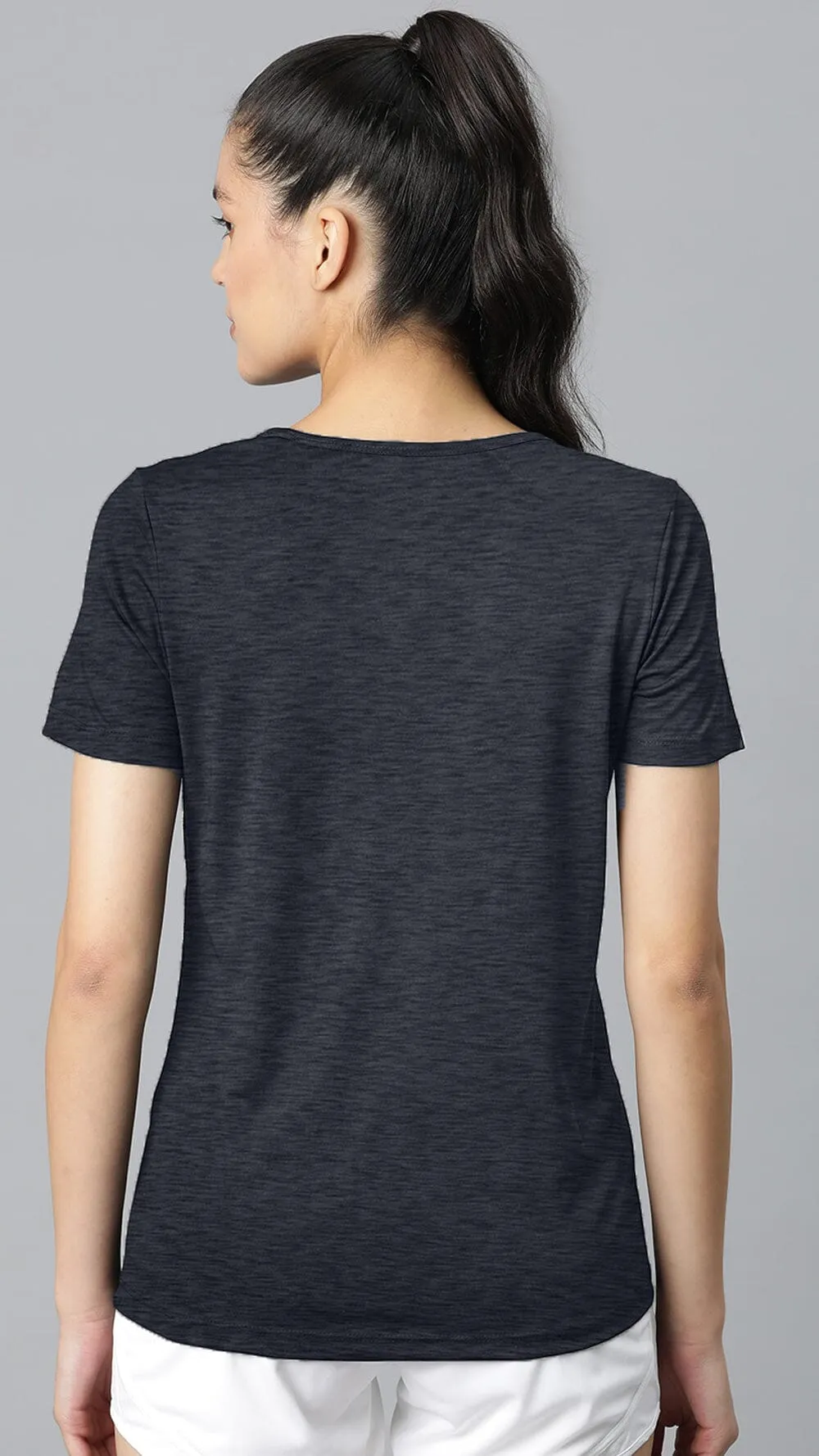 Polo Athletica Women's Boat Neck Activewear Short Sleeve Top