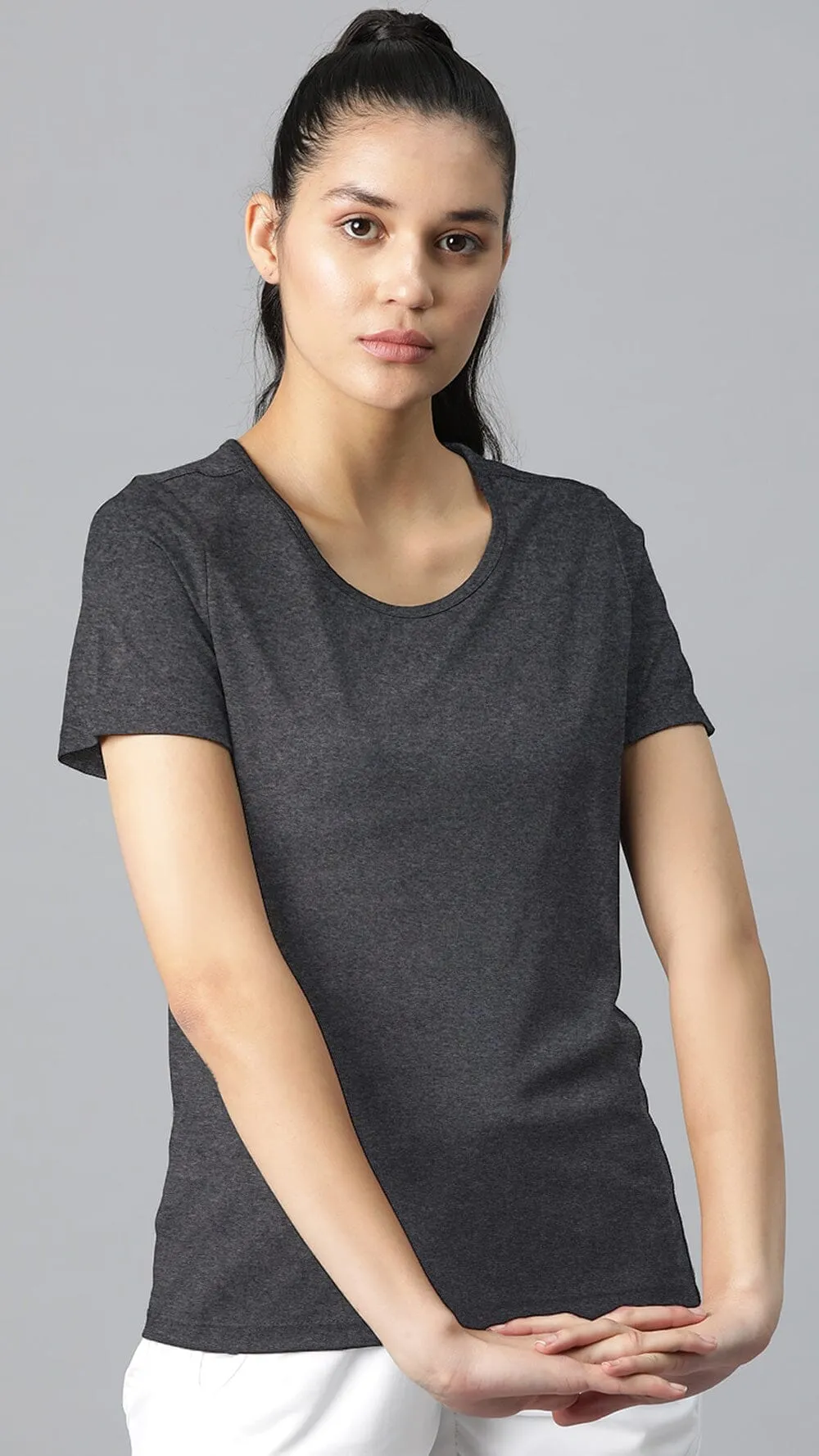 Polo Athletica Women's Boat Neck Activewear Short Sleeve Top