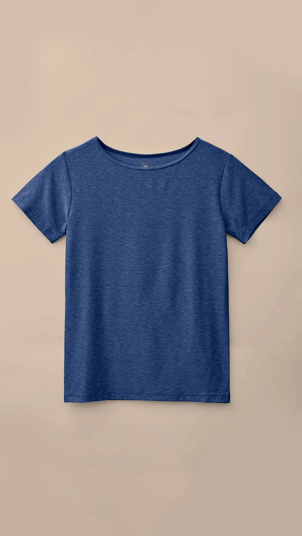 Polo Athletica Women's Boat Neck Activewear Short Sleeve Top