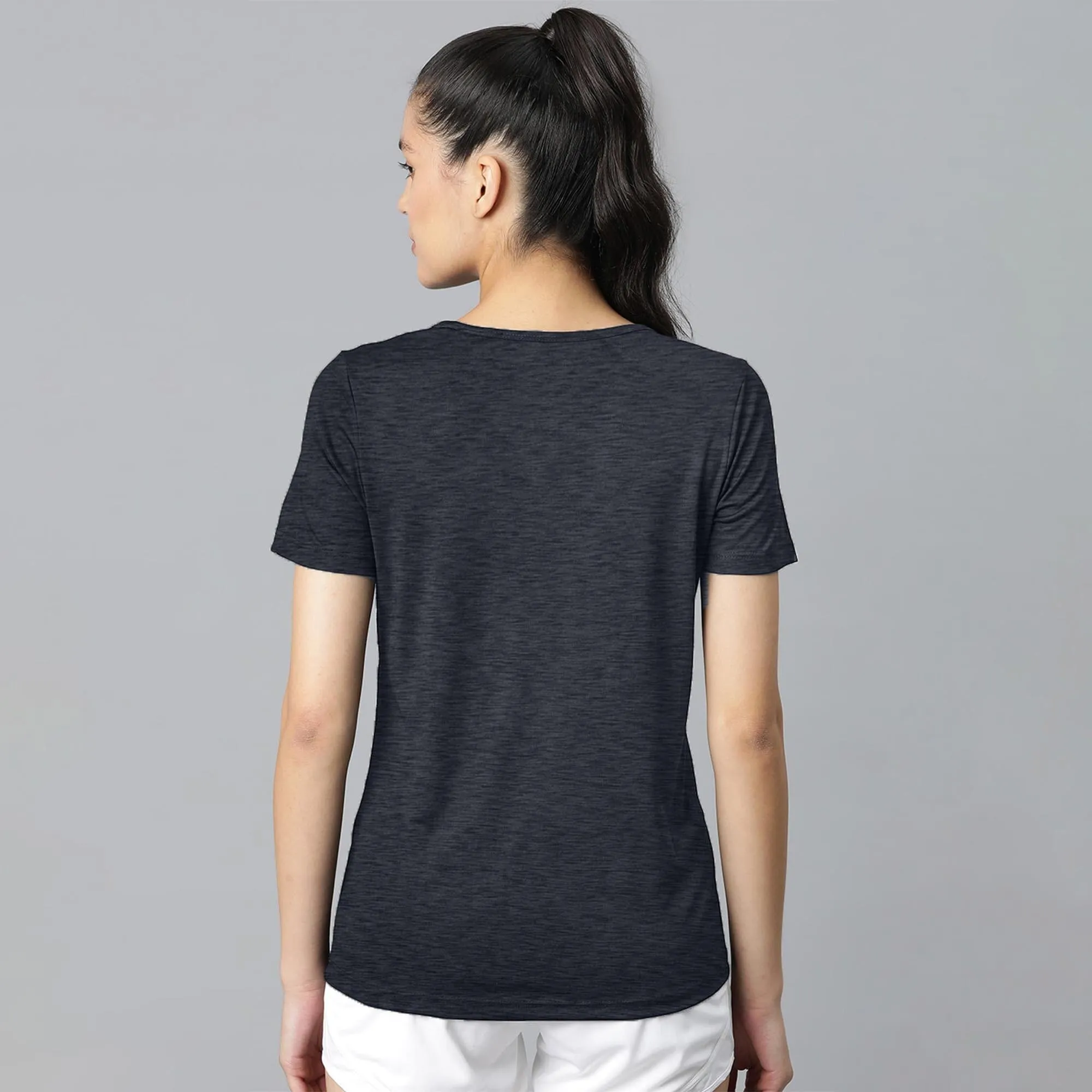 Polo Athletica Women's Boat Neck Activewear Short Sleeve Top