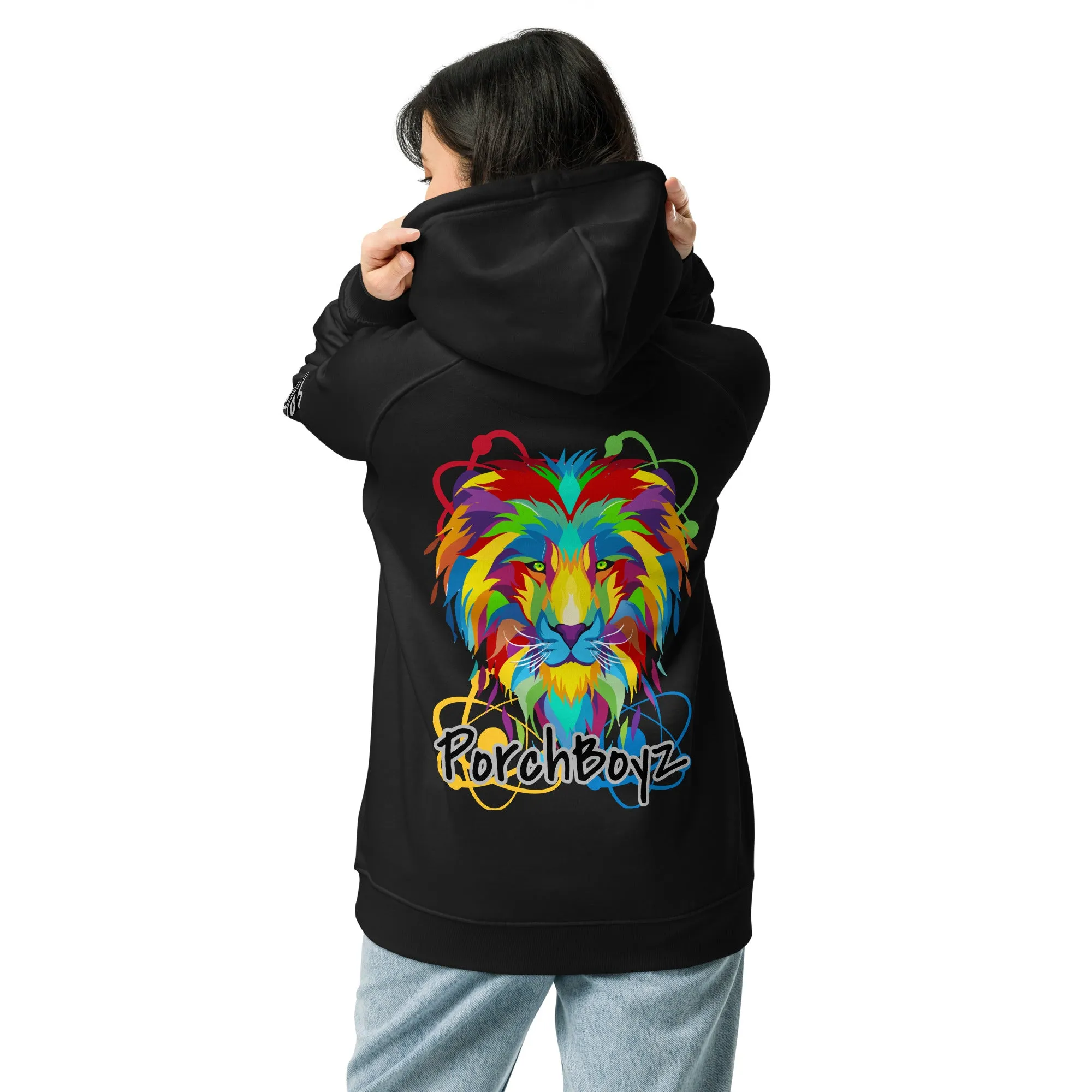 PorchBoyz Unisex eco raglan hoodie