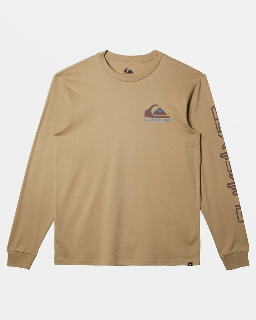 Quiksilver Comp Logo L/S Tee-Twill