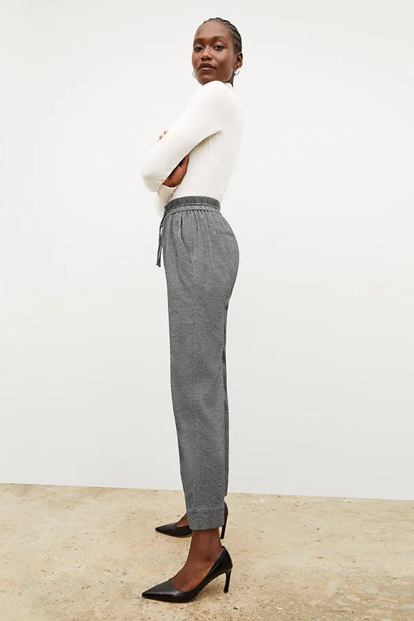 Shane Pant - Flannel Twill :: Charcoal Melange