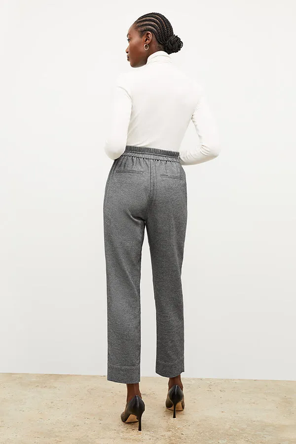 Shane Pant - Flannel Twill :: Charcoal Melange