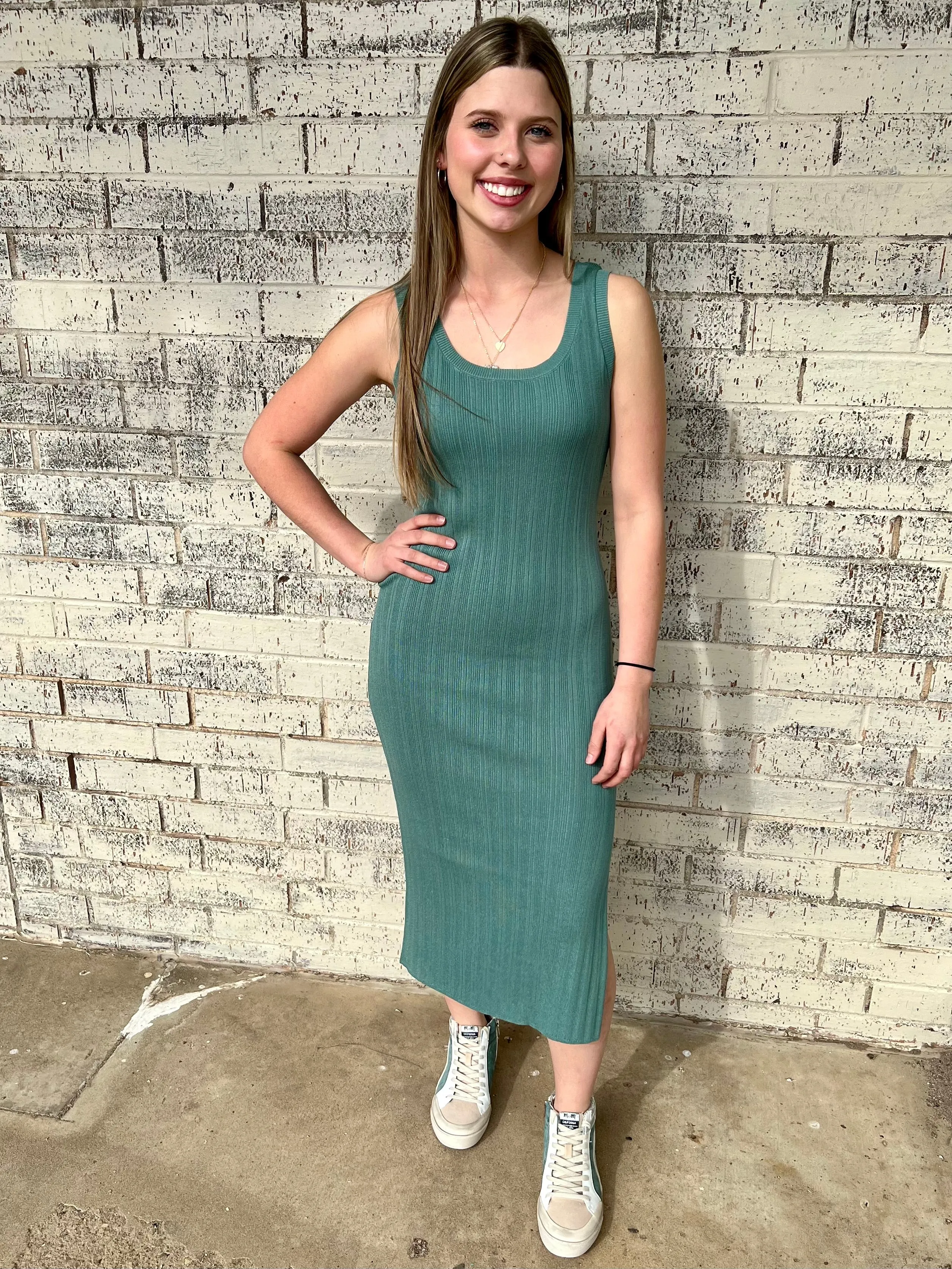 She's A Brick House Dress - 2 Colors