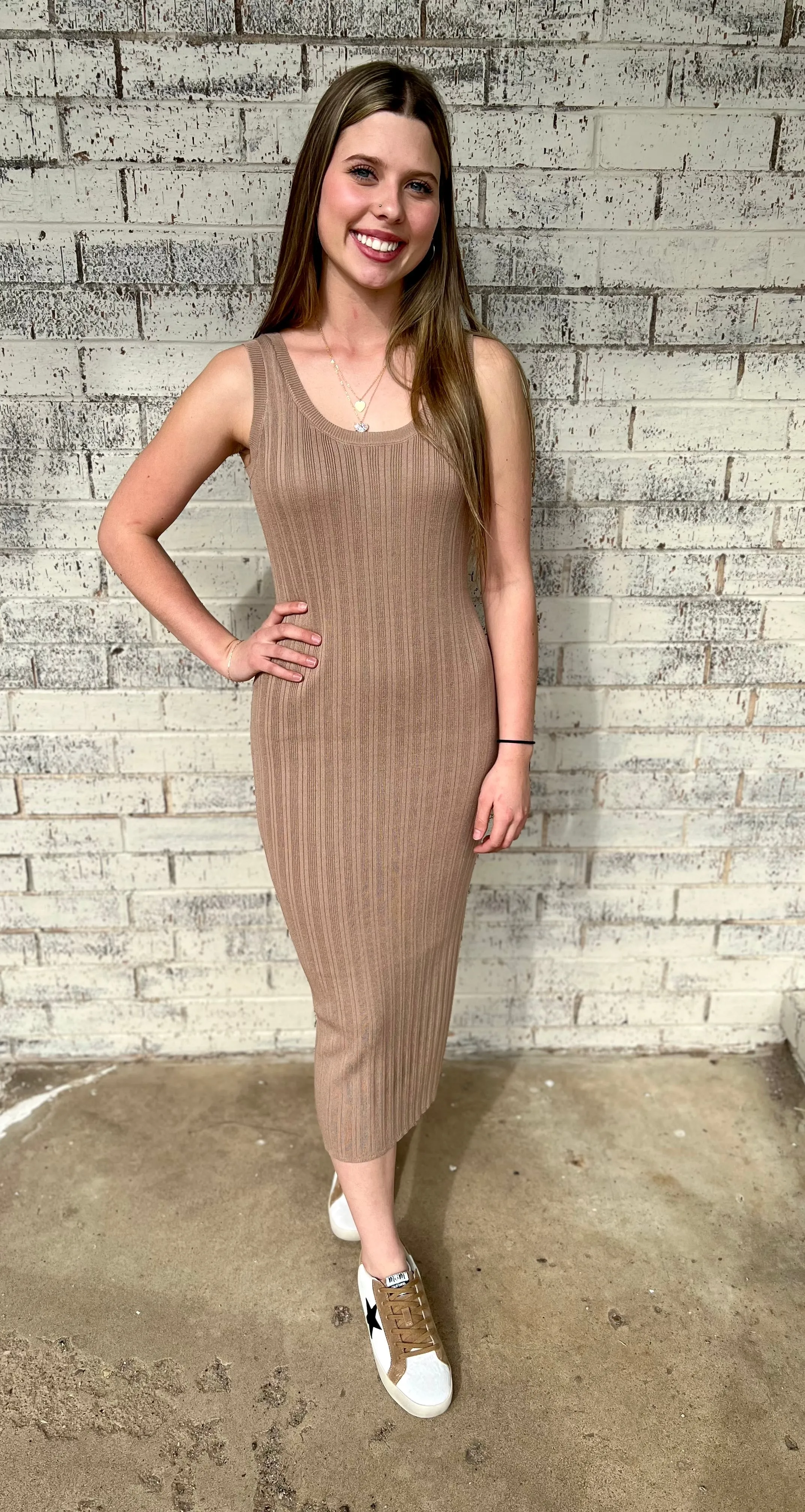 She's A Brick House Dress - 2 Colors