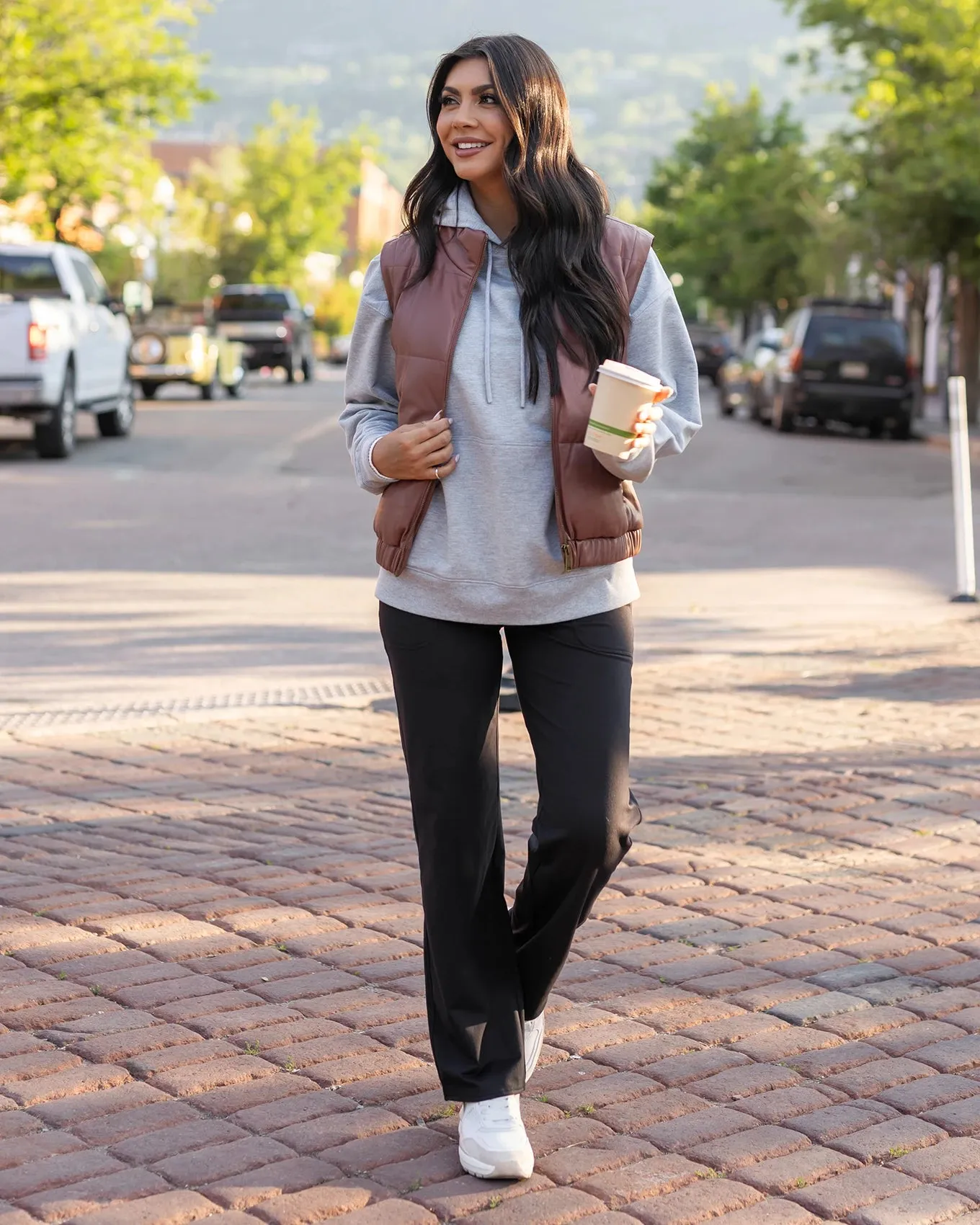 Signature Soft Heathered Grey Oversized Hoodie