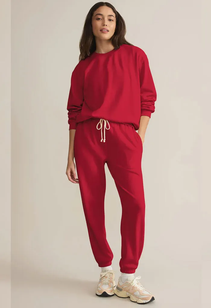 Stadium Jogger-Haute Red