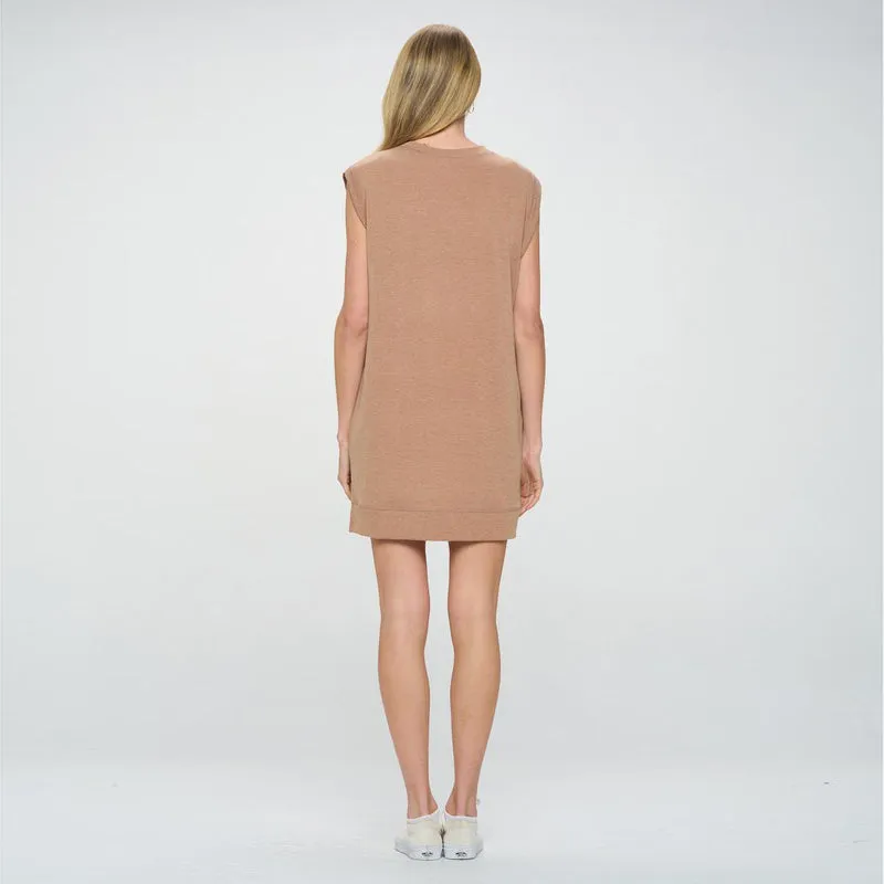 Stitched Bliss Shift Dress