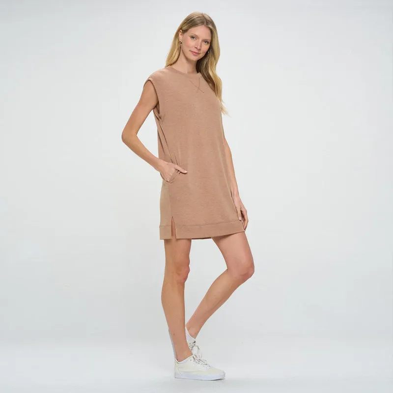 Stitched Bliss Shift Dress