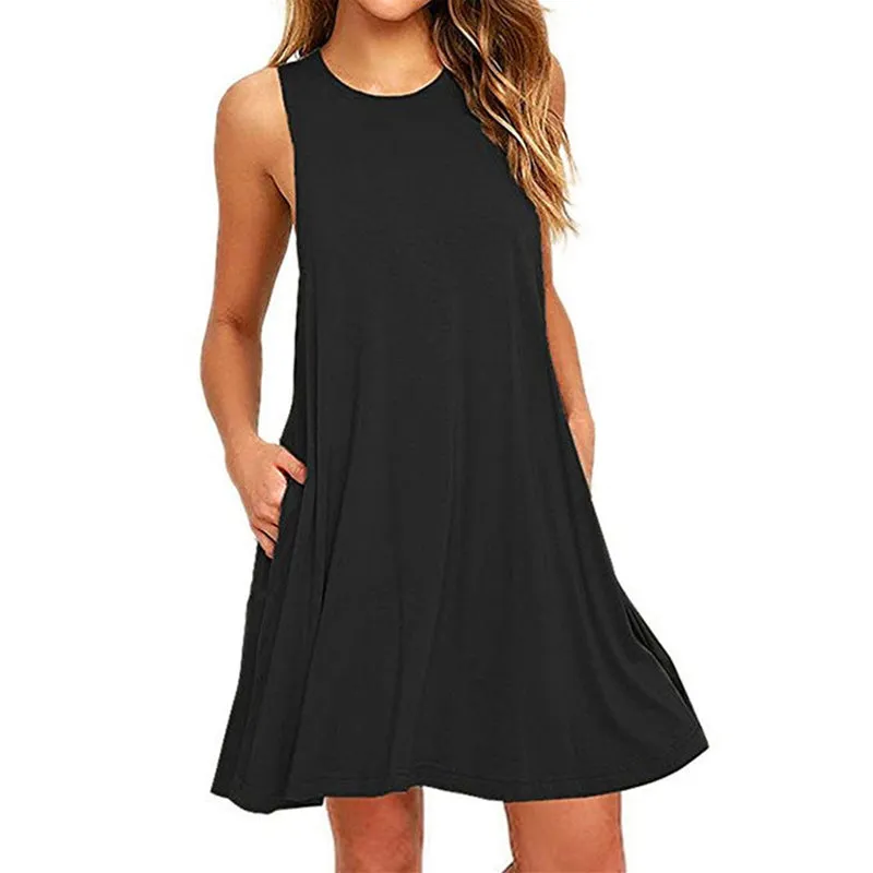 VenusFox Boho Casual Sundress Plus Sizes