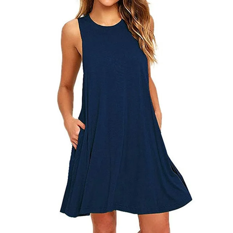VenusFox Boho Casual Sundress Plus Sizes