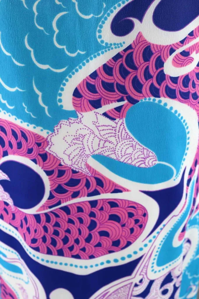 Vintage 60s Mod Print Shift Dress