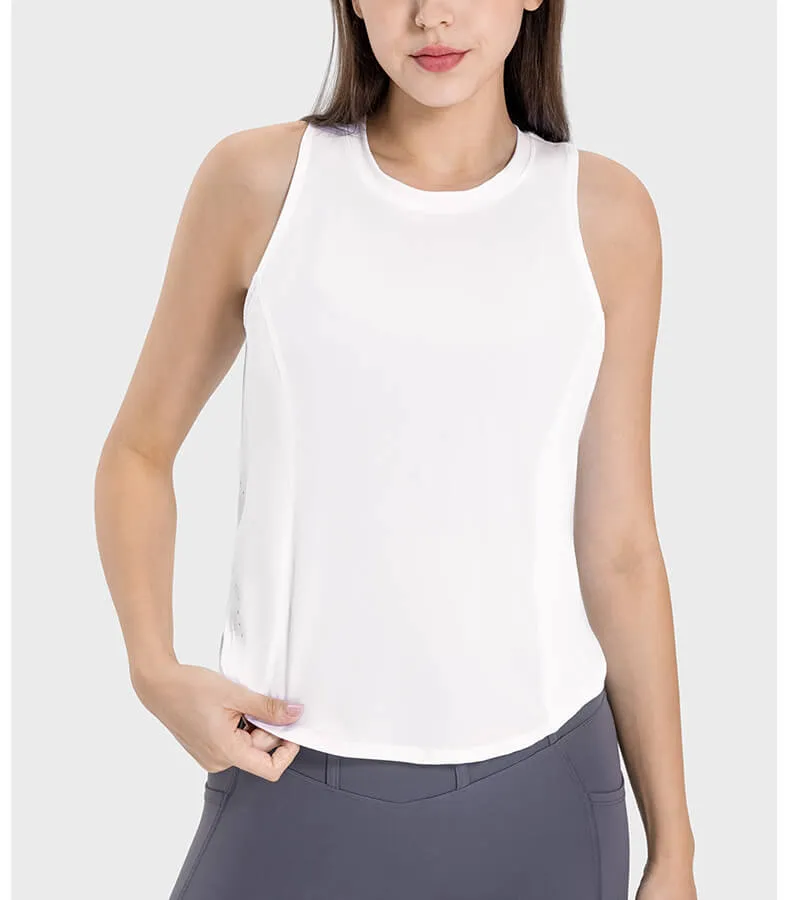 Women's Round Neck Loose Active Tank