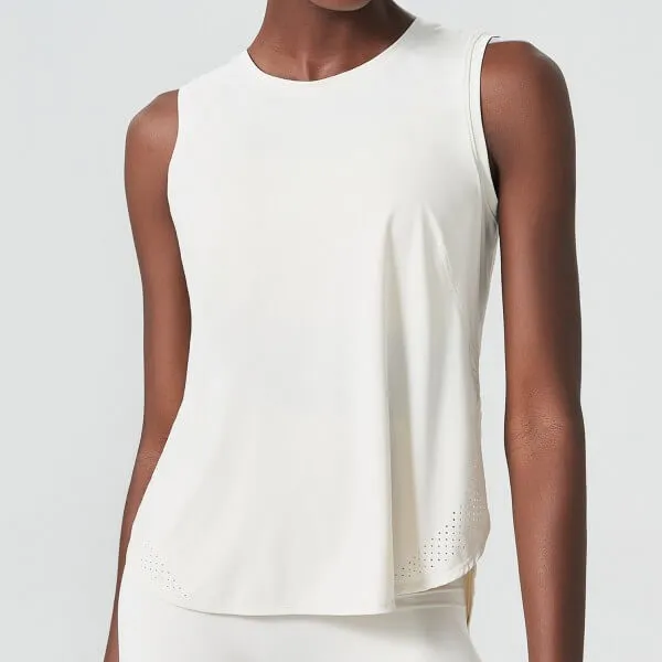 Women's Yoga Sleeveless Tank Top Loose Fit Shirt