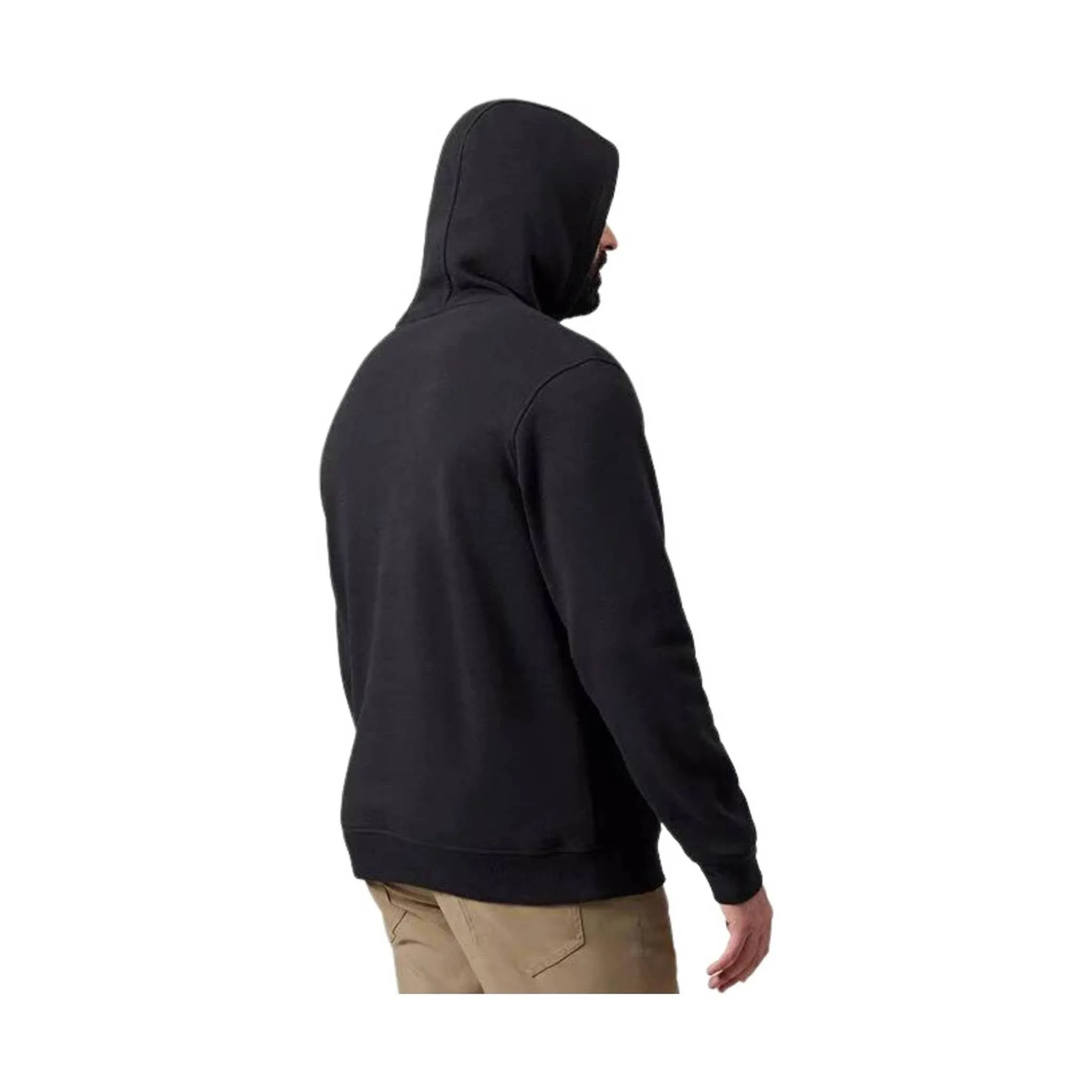 YETI Men's Brushed Fleece Logo Pullover Hoodie - Black