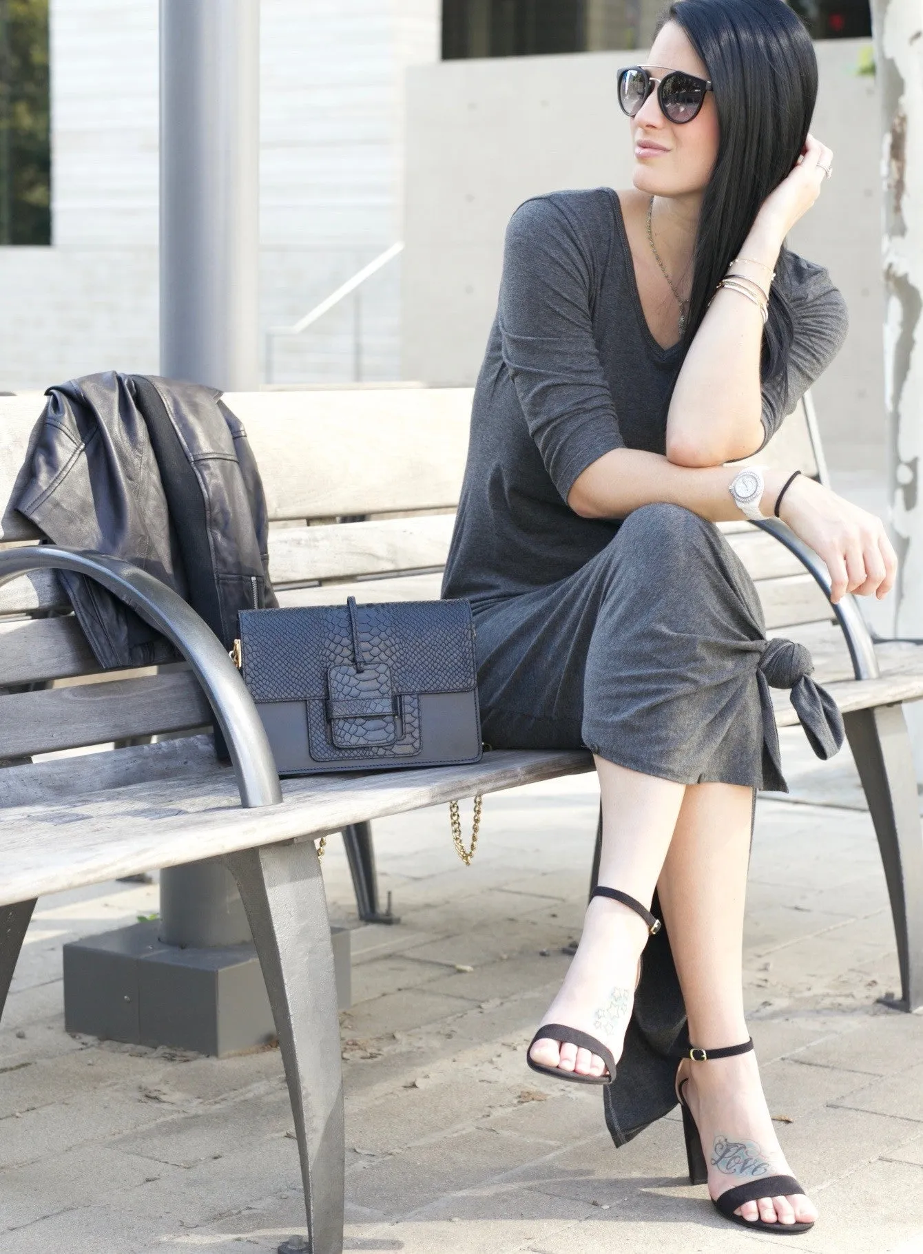 your Favorite Mid-Sleeve Maxi Dress • UPF 50 